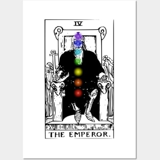 Tarot Card Shirt The Emperor Chakras Major Arcana Posters and Art